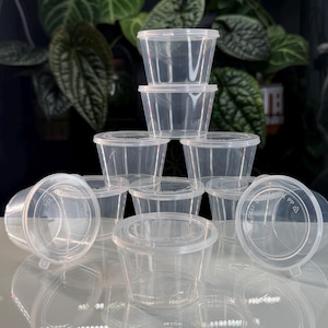 Clear Pods (x10) – Propagation Cups for Corms & Cuttings