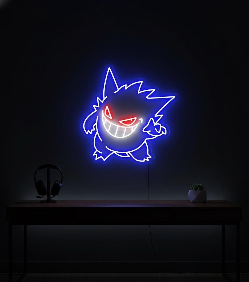 Gengar neon sign - Etsy 日本