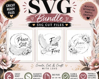 SVG Bundle: Inspirational SVG PNG | Color My Soul Design (Digital Download)