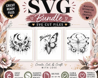 SVG Bundle: Inspirational SVG PNG | Color My Soul Design (Digital Download)
