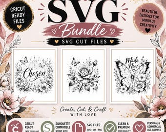 SVG Bundle: Inspirational SVG PNG | Color My Soul Design (Digital Download)