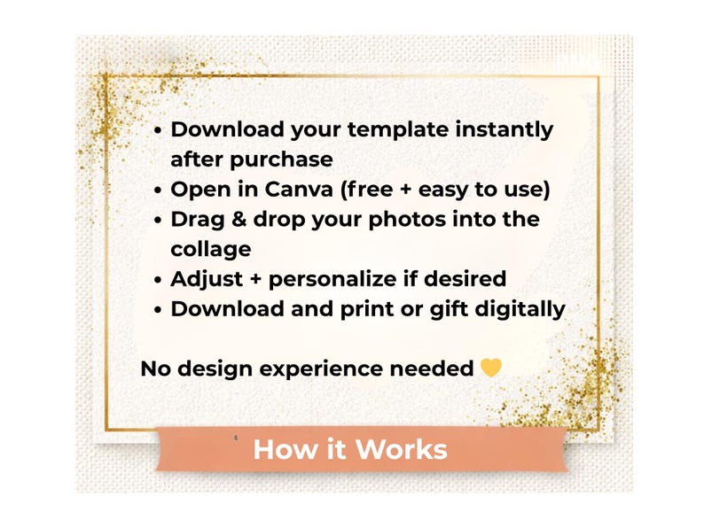 Editable Photo Collage Template Canva | Drag & Drop Picture Collage ...