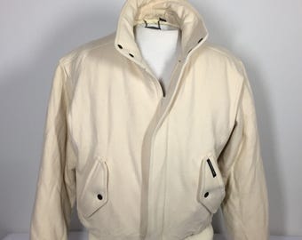 Vintage 80s Members Only Wool Bomber Jacket 42 - Etsy