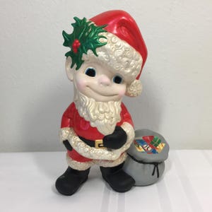 1970s セラミック サンタクロース •フィギュア 1970s セラミック サンタクロース •フィギュア