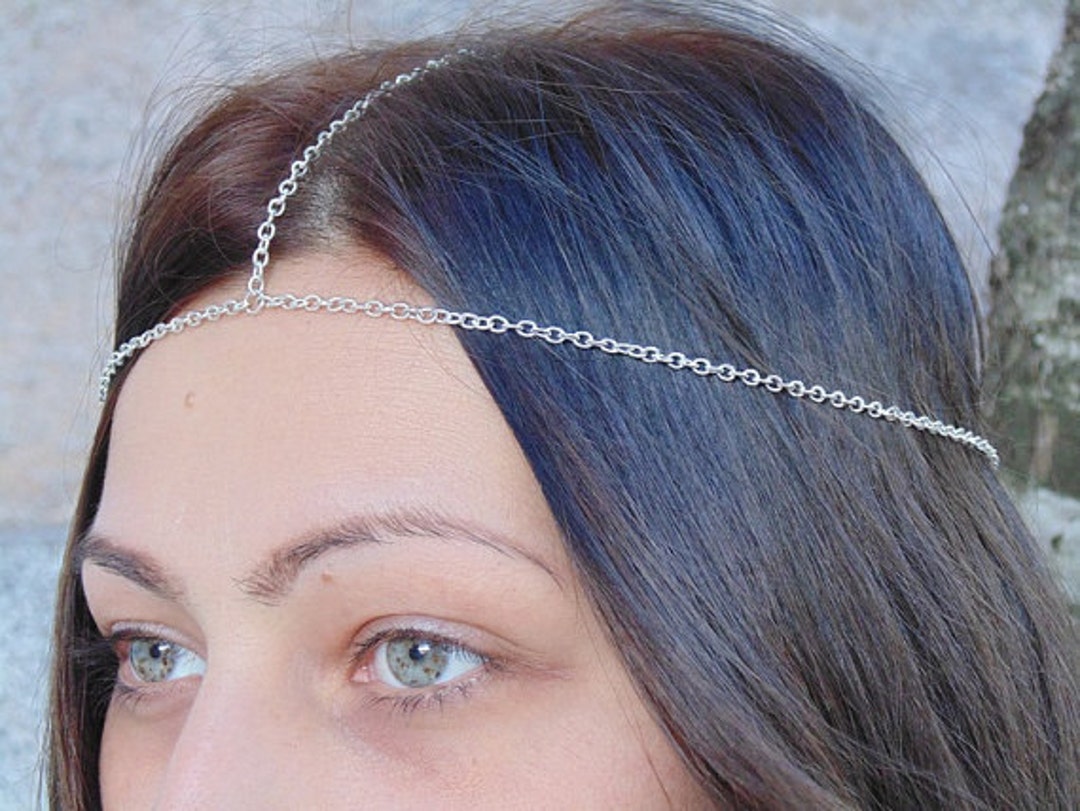 Simple Head Chain Head Jewelry Chain Chain Headpiece Chain - Etsy