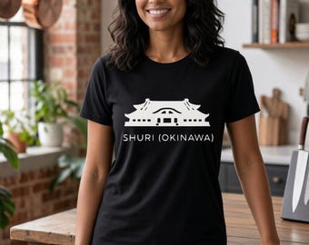 Shuri Castle T-Shirt | Okinawa Castle Line Art | San Mai Atelier