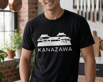 Kanazawa Castle T-Shirt | Japanese Castle Line Art | San Mai Atelier