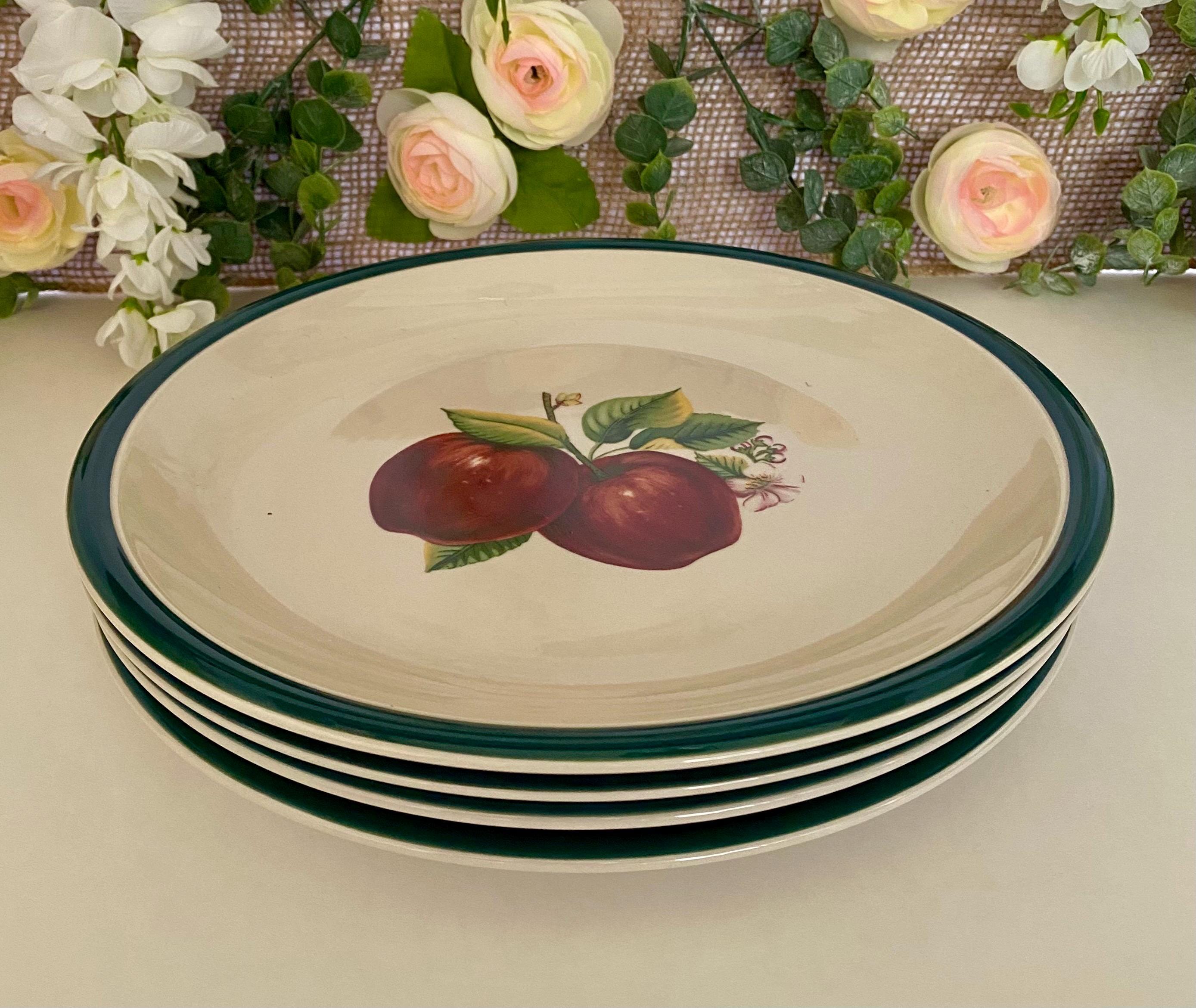 Pearl Pottery プレート 3枚セット イギリス製 角皿 China Pearl Stoneware - Etsy