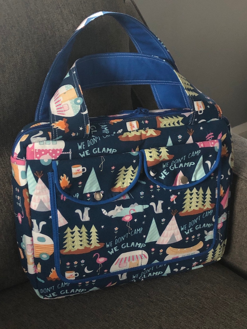 Planner Tote Bag Erin Condren Happy Plum Paper Planner Etsy