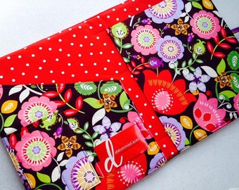 Floral Legal Pad Cover | Personalized Notepad Portfolio | Teacher Gift