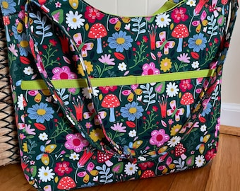 Planner cover tote bag  with Handles Made to Order