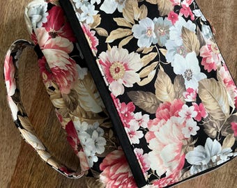 Bible Cover w Zipper and Spine Handle MaDe to OrDer