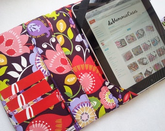 Handmade Fabric Kindle Case | Padded E-Reader Folio | Kindle Paperwhite Cover | Kindle Colorsoft Case | Personalized Gift