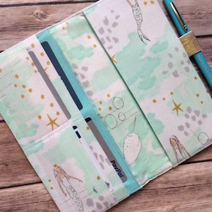 TN Wallet Insert|Fabric Regular Midori fauxdori travelers notebook wallet insert