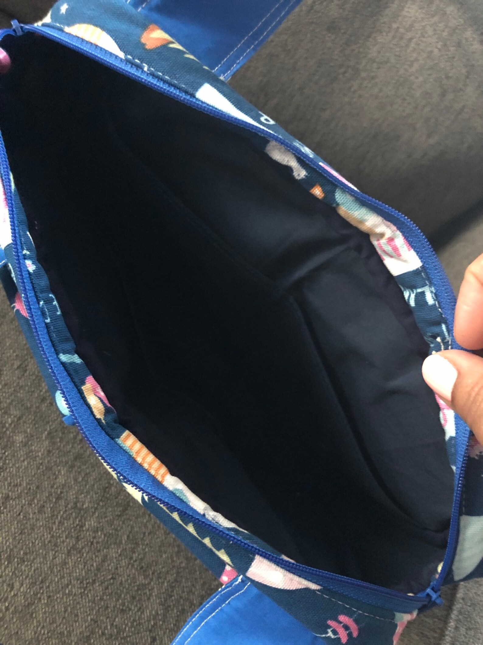 Planner Tote Bag Erin Condren Happy Plum Paper Planner Etsy