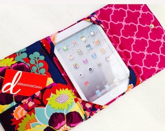 Handmade Fabric Kindle Case | Padded E-Reader Folio | Kindle Paperwhite Cover | Kindle Colorsoft Case | Personalized Gift