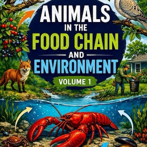 Los animales en la cadena alimentaria y el medio ambiente Volumen 1