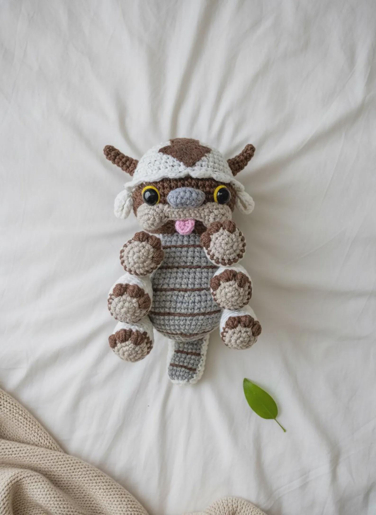 Appa Flying Bison Amigurumi Pattern PDF