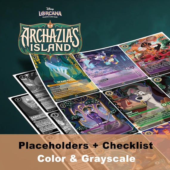 disney lorcana archazia's island card list Starter Deck Amethyst & Steel (Archazia's Island) Includes a quick Lorcana - Archazia's Island Card