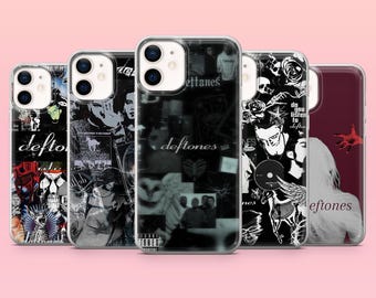 Deftones Phone Case Rock Band Cover for iPhone 17e, 17Pro, 16e, 16, 15, 14, 13, 12, Samsung S26, A56, S25, S24, A16, Pixel 10, 10Pro, 9