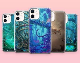Subnautica Phone Case Underwater world Cover for iPhone 17e, 17Pro, 16e, 16, 15, 14, 13, 12, Samsung S26, A56, S25, A16, Pixel 10, 10Pro, 9