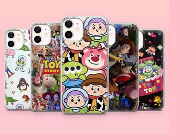 Toy Story Phone Case Kids Cartoon Cover for iPhone 17e, 17Pro, 16e, 16, 15, 14, 13, 12, Samsung S26, A56, S25, S24, A16, Pixel 10, 10Pro, 9