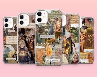 Aelin Galathynius Phone Case Fireheart Cover for iPhone 17e, 17Pro, 16e, 16, 15, 14, 13, 12, Samsung S26, A56, S25, A16, Pixel 10, 10Pro, 9