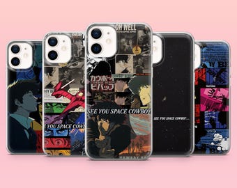 Cowboy Bepop Phone Case Space cowboy Cover for iPhone 17e, 17Pro, 16e, 16, 15, 14, 13, 12, Samsung S26, A56, S25, S24, A16, Pixel 10, 10Pro