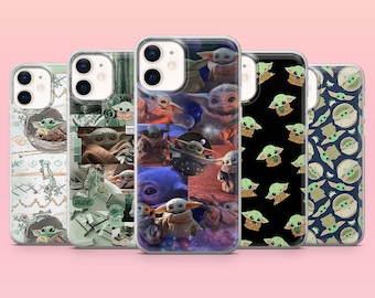 The Mandalorian Phone Case Baby Yoda Cover for iPhone 17e, 17Pro, 16e, 16, 15, 14, 13, 12, Samsung S26, A56, S25, S24, A16, Pixel 10, 10Pro