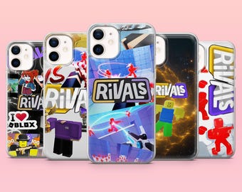 Roblox Rivals Phone Case Kids Gaming Cover for iPhone 17e, 17Pro, 16e, 16, 15, 14, 13, 12, Samsung S26, A56, S25, S24, A16, Pixel 10, 10Pro