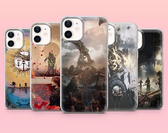 Expedition 33 Phone Case Clair Obscur Cover for iPhone 17e, 17Pro, 16e, 16, 15, 14, 13, 12, Samsung S26, A56, S25, S24, A16, Pixel 10, 10Pro