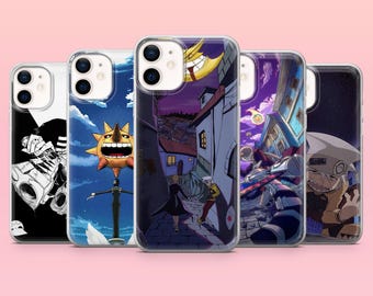 Soul Eater Phone Case Anime Cover for iPhone 17e, 17Pro, 16e, 16, 15, 14, 13, 12, Samsung S26, A56, S25, S24, A16, Pixel 10, 10Pro, 9