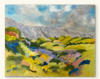Spring Light Across the Valley