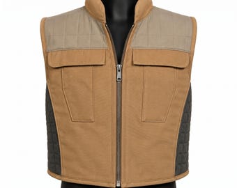 Star Wars Inspired Utility Vest | Sci-Fi Rebel Costume Vest | Cosplay Tactical Waistcoat | Space Smuggler Inspired Jacket | Handmade