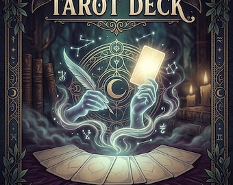 Canva Tarot Deck Guide, Printable Design Tutorial (Digital Download)