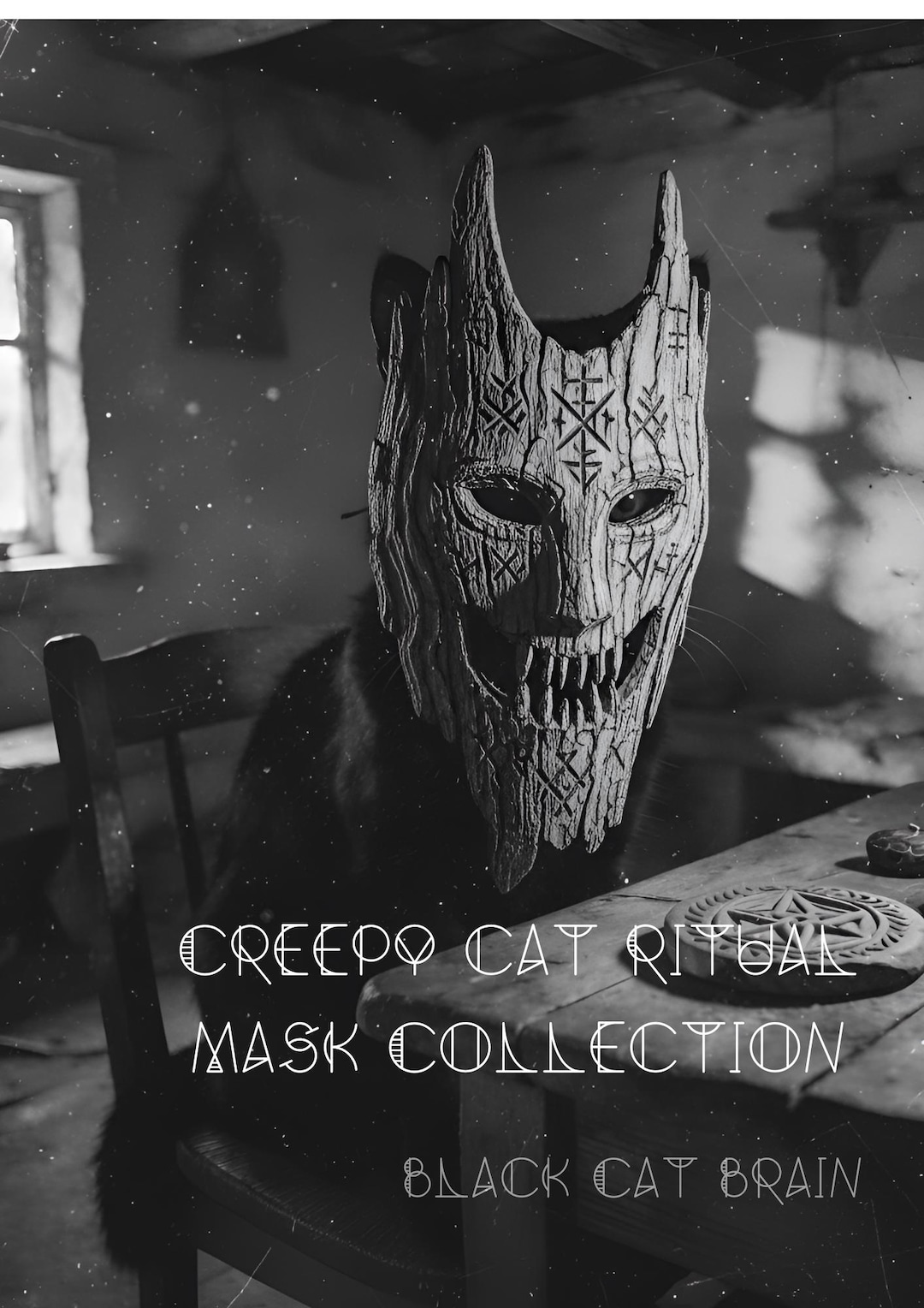 Creppy Ritual Forbidden Slavic Ritual Masks โ Creepy AI Art Pack (5 High-resolution ...