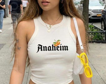 No Doubt Vintage Band Racer Tank, Travel Souvenir Gift, Vintage Anaheim Baby Tee, Anaheim California Shirt