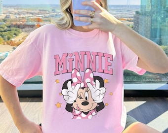 Retro Minnie Mouse Shirts, Disney Magic Kingdom Shirt, Minnie Mouse Trip Shirt, Family Vacation Shirt, Vintage Disney Shirt 2025