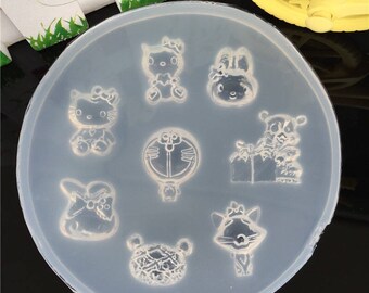 The listing for strawberryisland 1 pcs Kitty mold