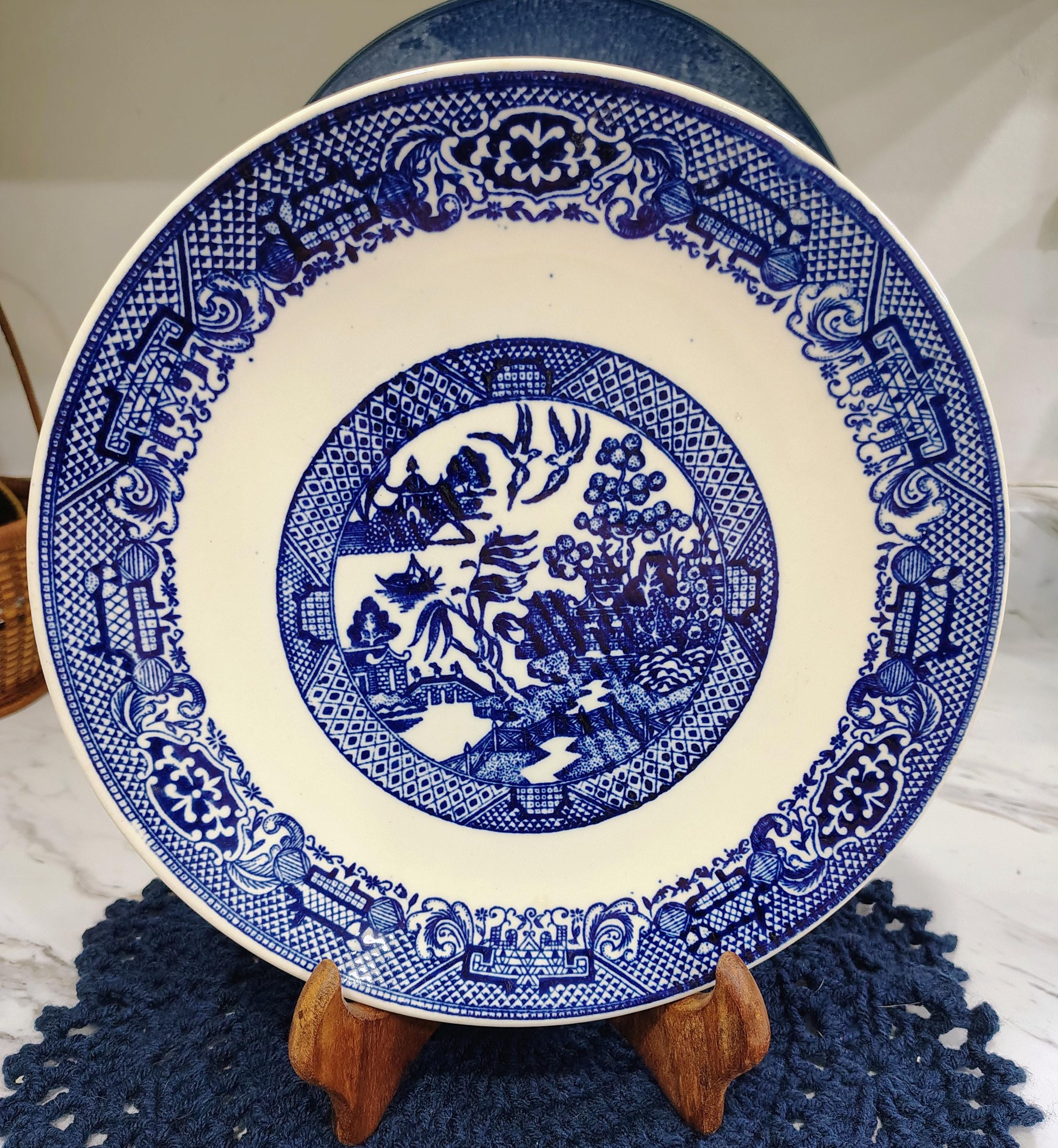 Unmarked Blue Willow - Etsy