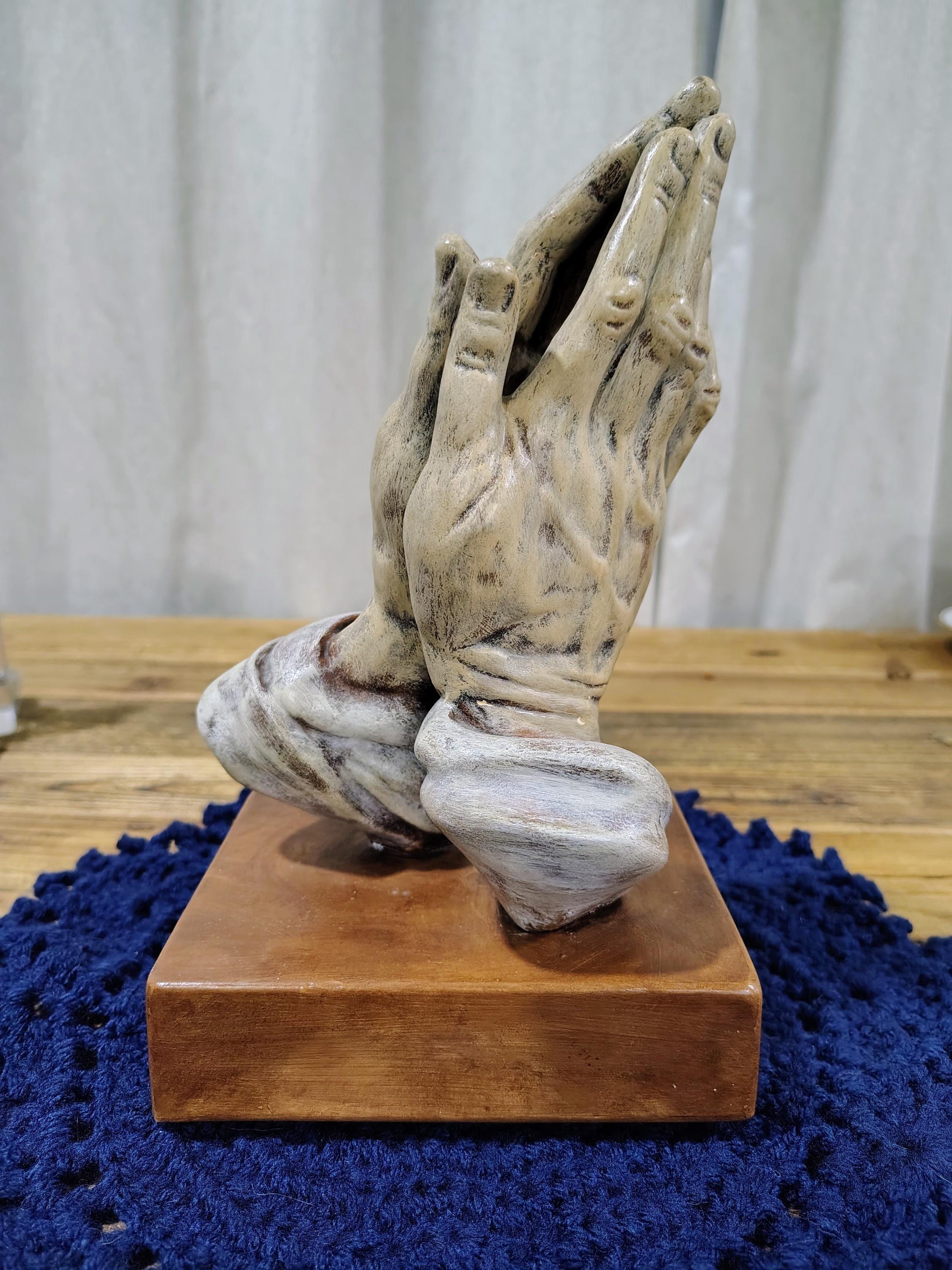 祈りの手 陶器　ヴィンテージ Vintage Ceramic Praying Hands - Etsy