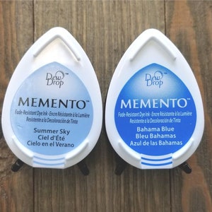 1 Set Blauer Stempelkissen Farbe blau Farbe nach Ihrer Wahl für Gästebuch Fingerabdruck Stempelkissen Stempelkissen 60x70 cm