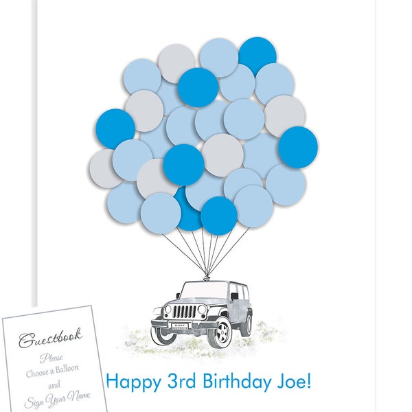 Jeep Balloon Etsy