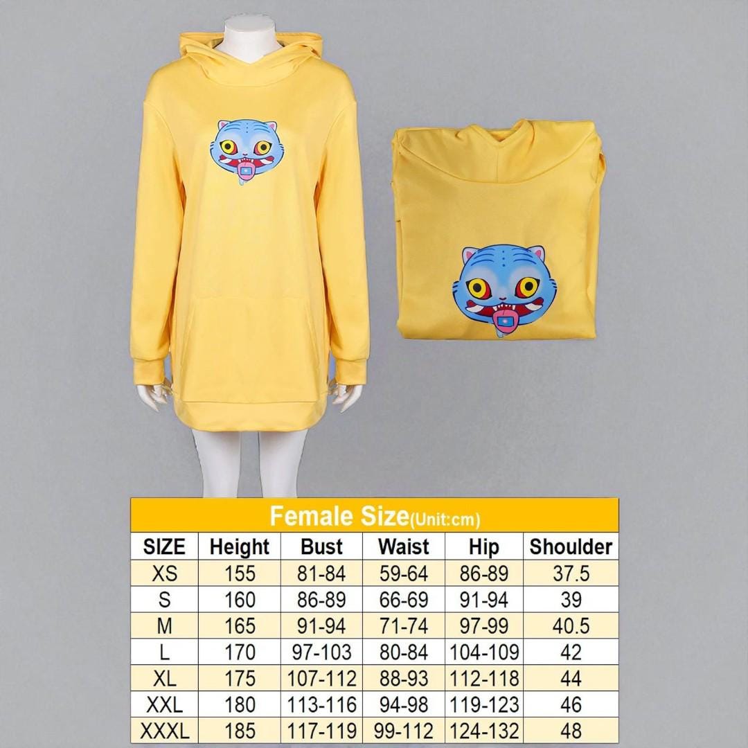 CDJ® Tigre à Capuche PVC Action Poupée Anime Fille Poupée Modèle Jo