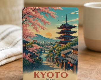Kyoto Japan Fridge Magnet, Kyoto City Travel Souvenir Magnet, Japan Destination Refrigerator Magnet, Kyoto Landmark Magnet
