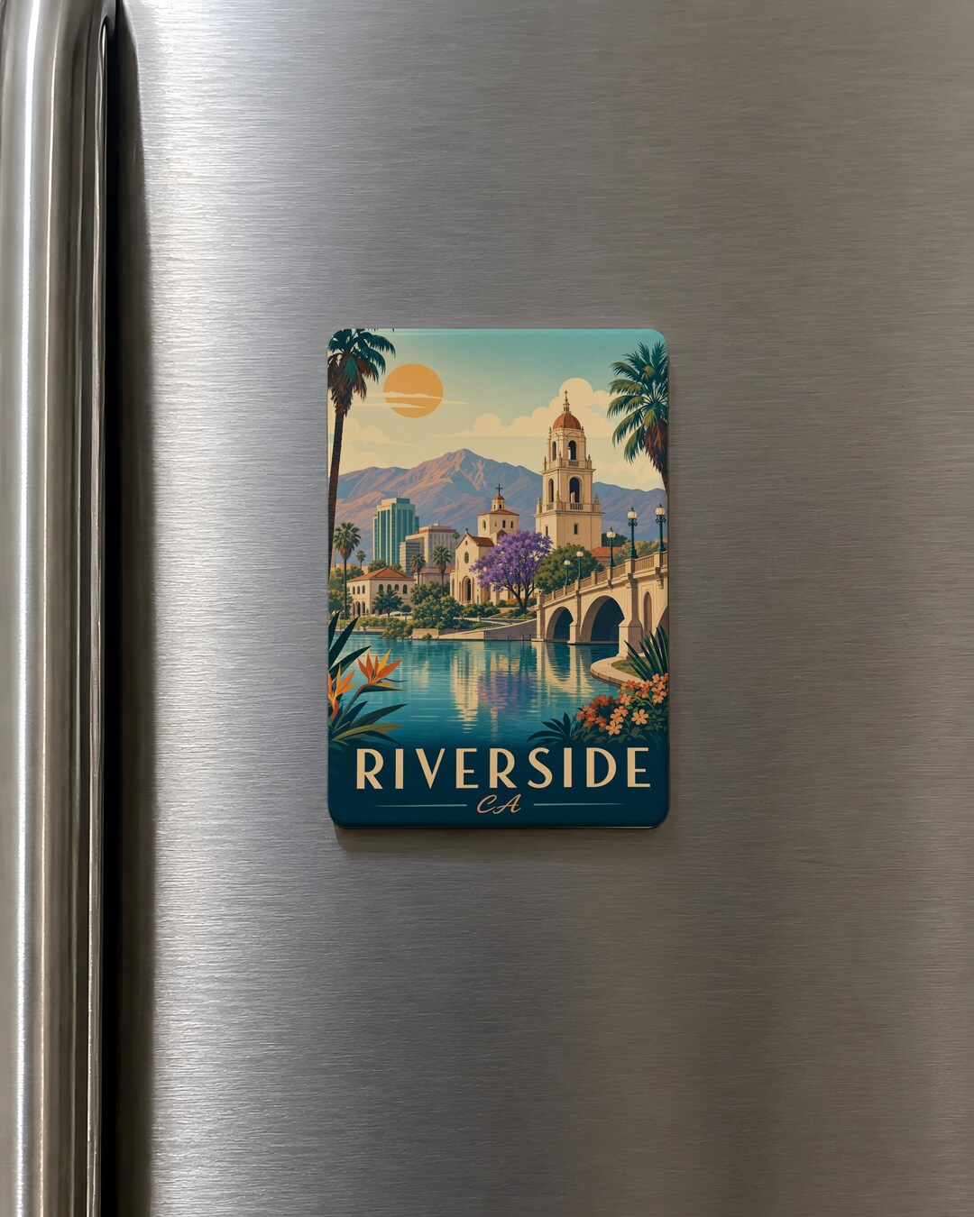 Uc Riverside Magnet Riverside CA Fridge Magnet, Riverside California Souvenir Magnet, City ...