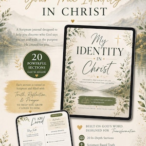 Mi identidad en Cristo / Cuaderno de reflexión bíblica (Descarga en PDF)