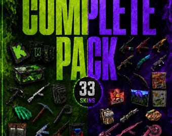 Rust Twitch + Kick Dropsバンドル（スキン33/33個）オールインワン - 迅速配送
