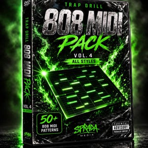 Paquete MIDI Trap Drill 808 Vol. 4 – Todos los estilos