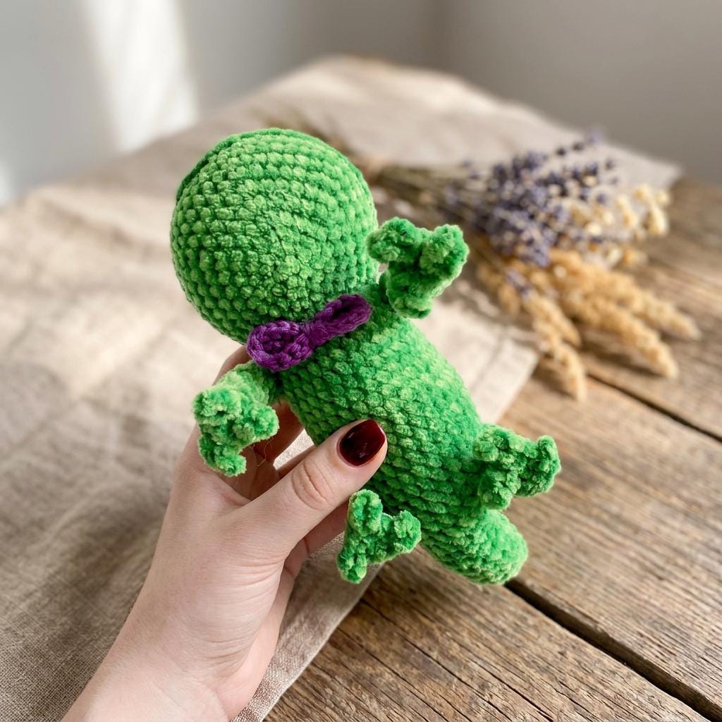 Pascal the Chameleon Crochet Pattern - Chameleon Amigurumi Lizard- PDF ...